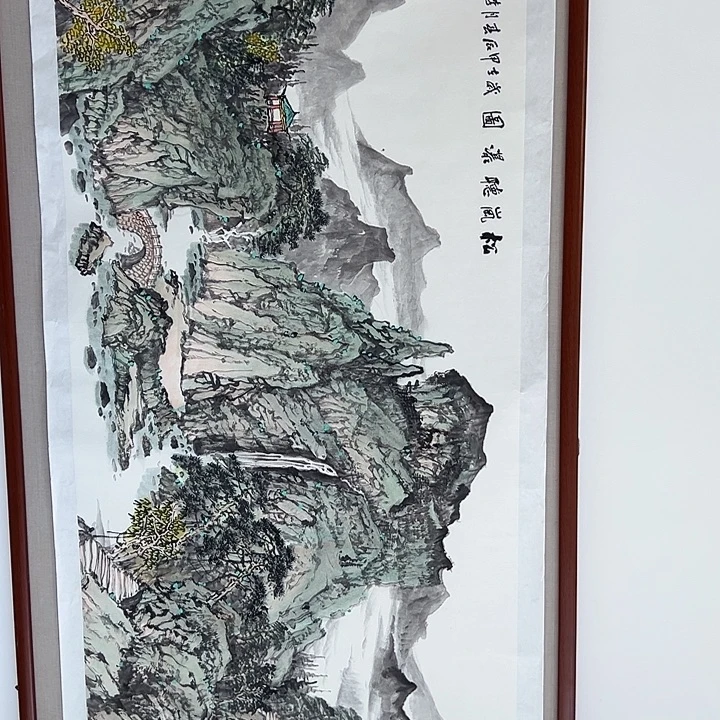 国画李文峰的画作