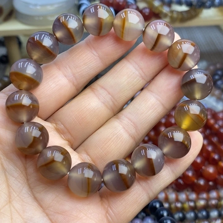 玛瑙/玉髓未镶嵌手链