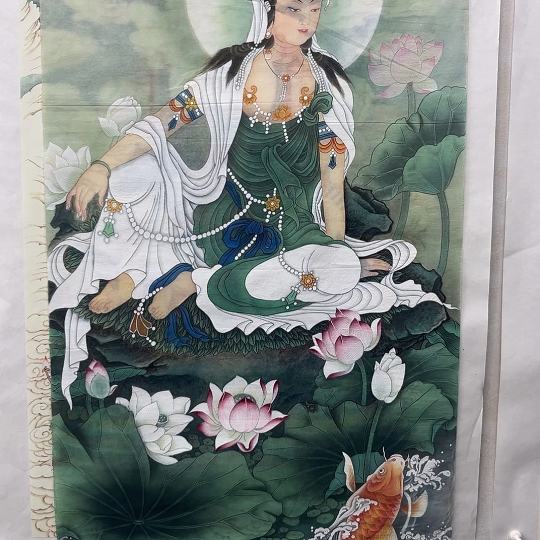 国画南**王水月观音11111
