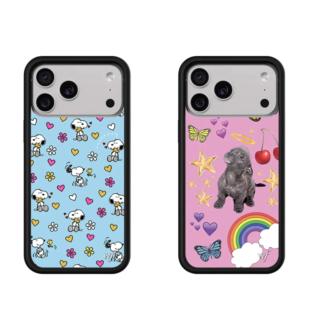 【WF高品质史努比系列】适用于17promax防摔个性潮牌手机壳16promax