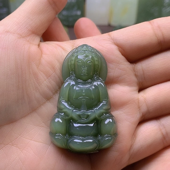 颈饰未镶嵌和田玉