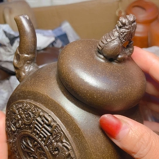 全手工制作宜兴紫砂壶