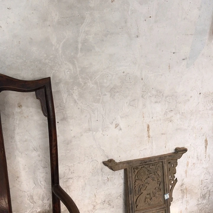 @****手工艺品琉璃雕花木雕老物件