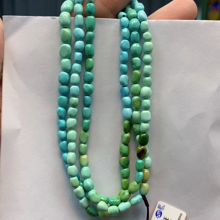 绿松石未镶嵌长链