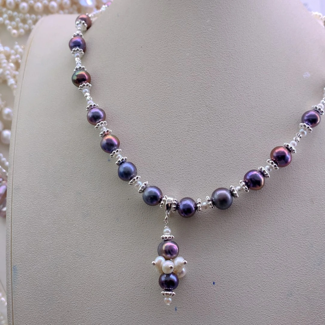 淡水珍珠未镶嵌项链