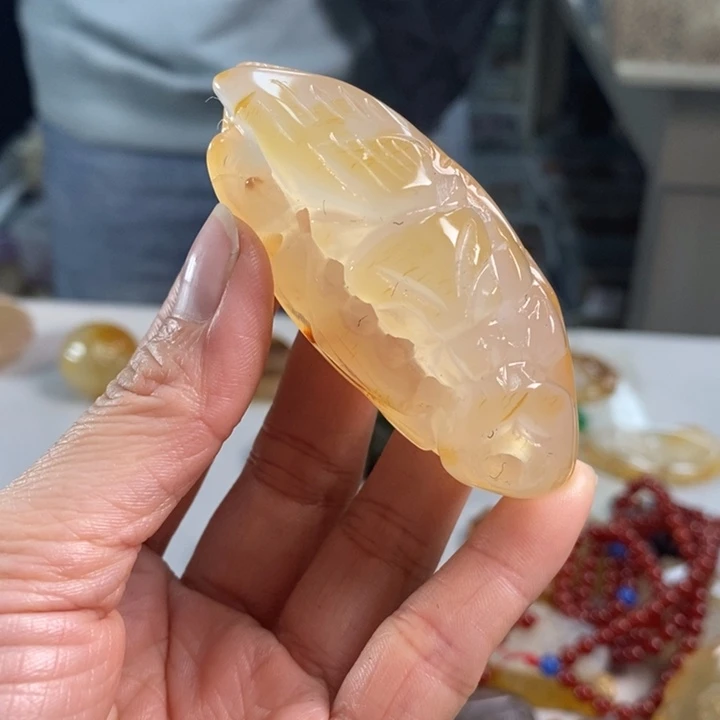 玛瑙/玉髓吊坠(不含链)未镶嵌