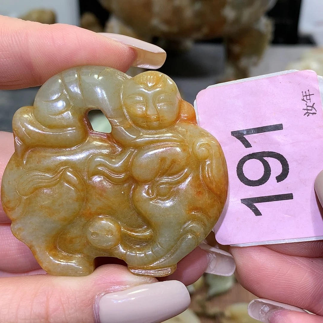 颈饰未镶嵌和田玉