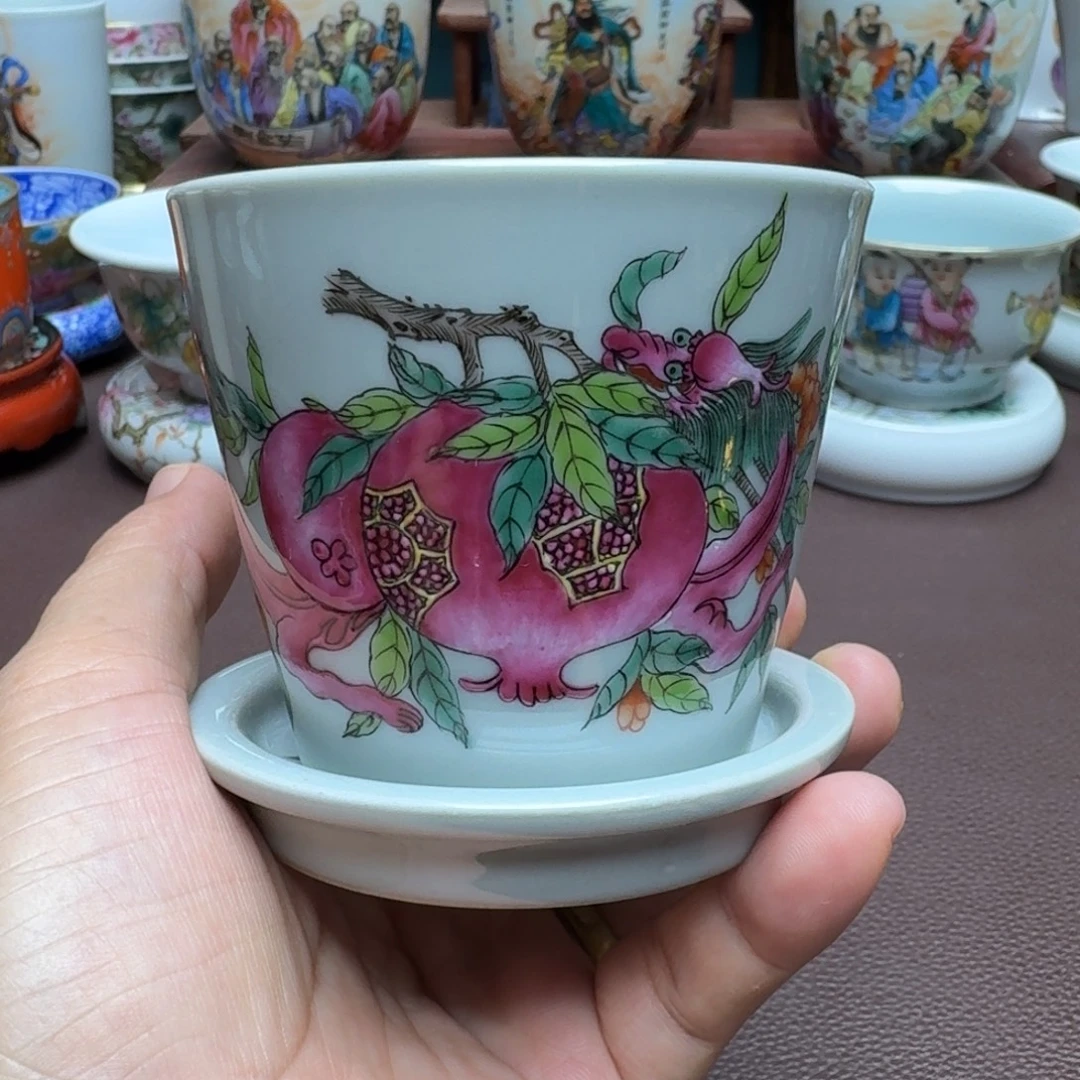 景德镇手工手绘展示