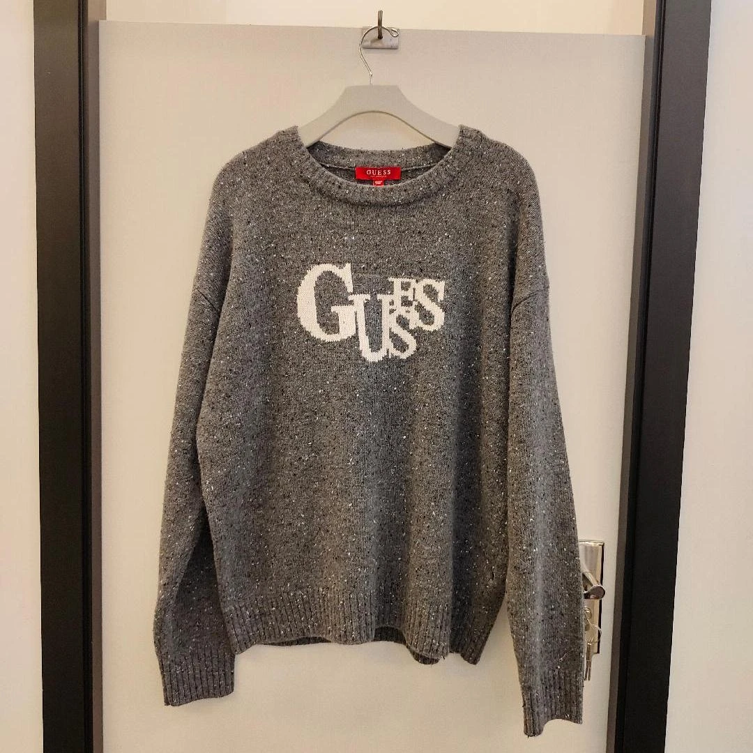 GUESS盖尔斯圆领针织衫M4PR70Z0W90