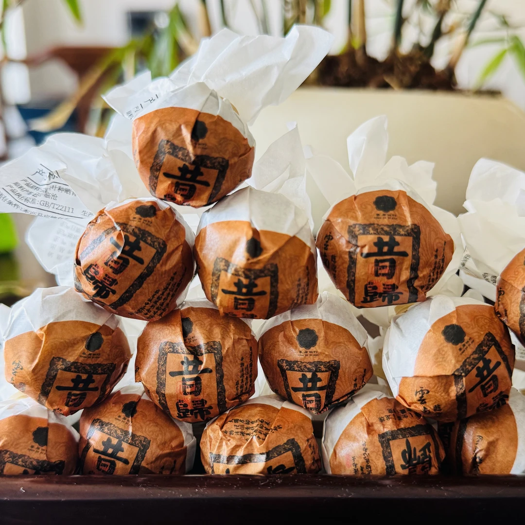 春居四时2025年【昔归龙珠】迷你小沱茶