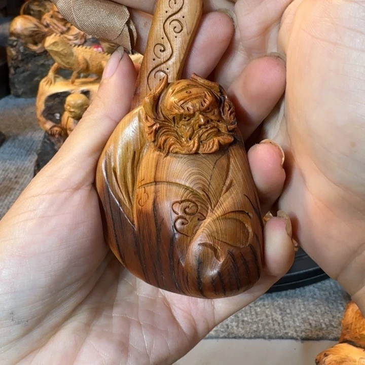 崖柏摆件手把件等