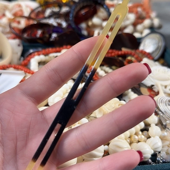 琉璃纯铜合金发簪