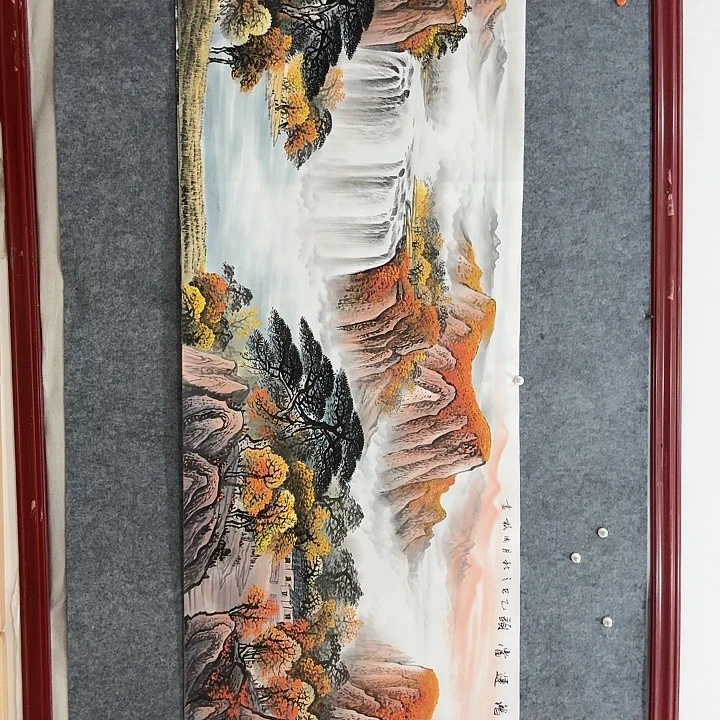 国画手绘国画鸿运当头
