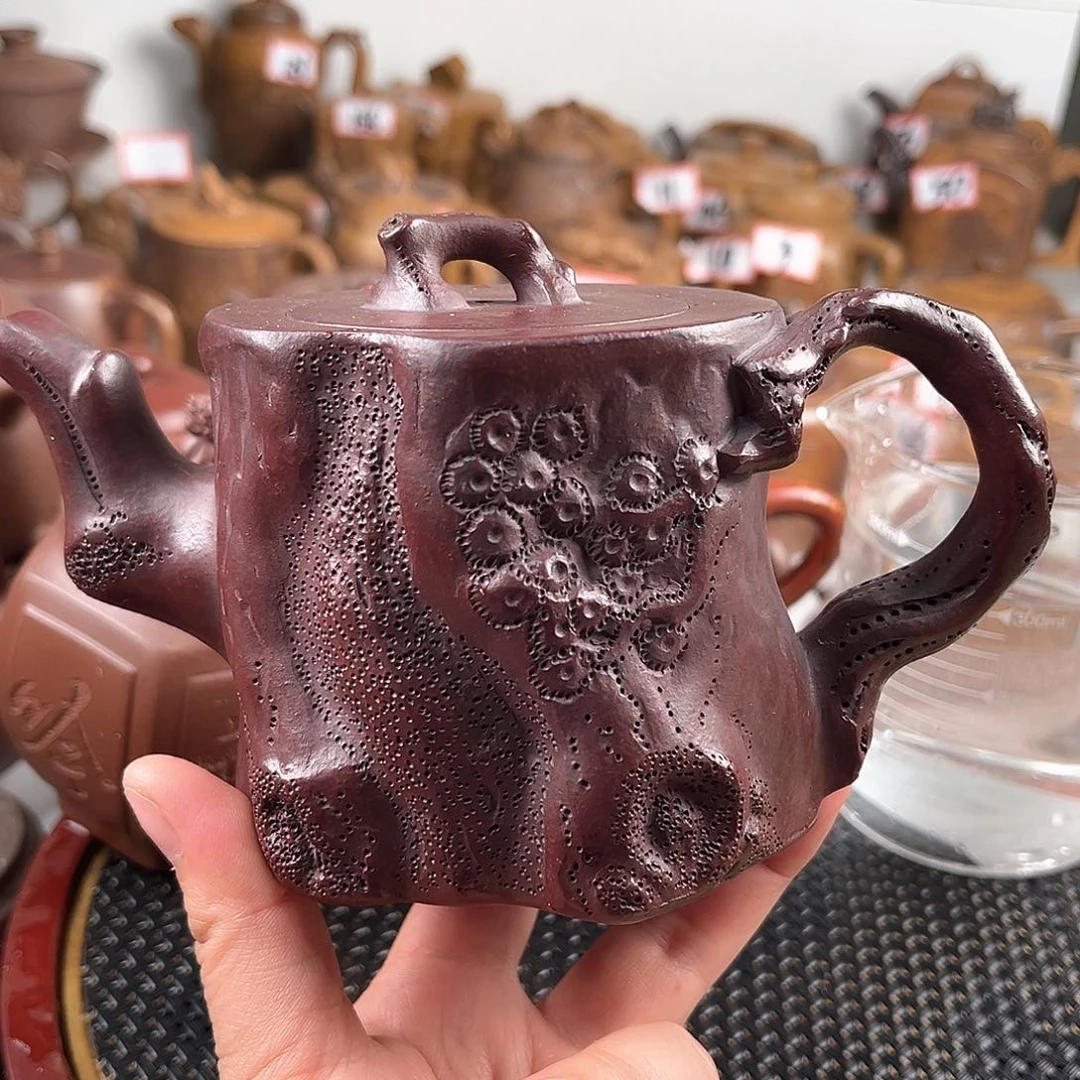 紫泥茶壶宜兴紫砂