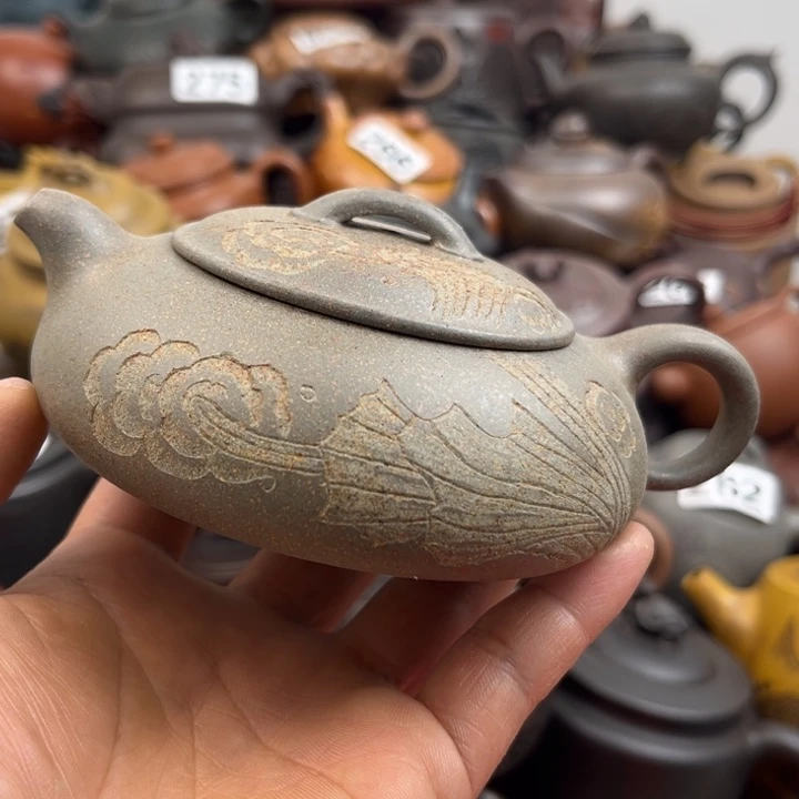 茶壶紫砂紫砂微瑕