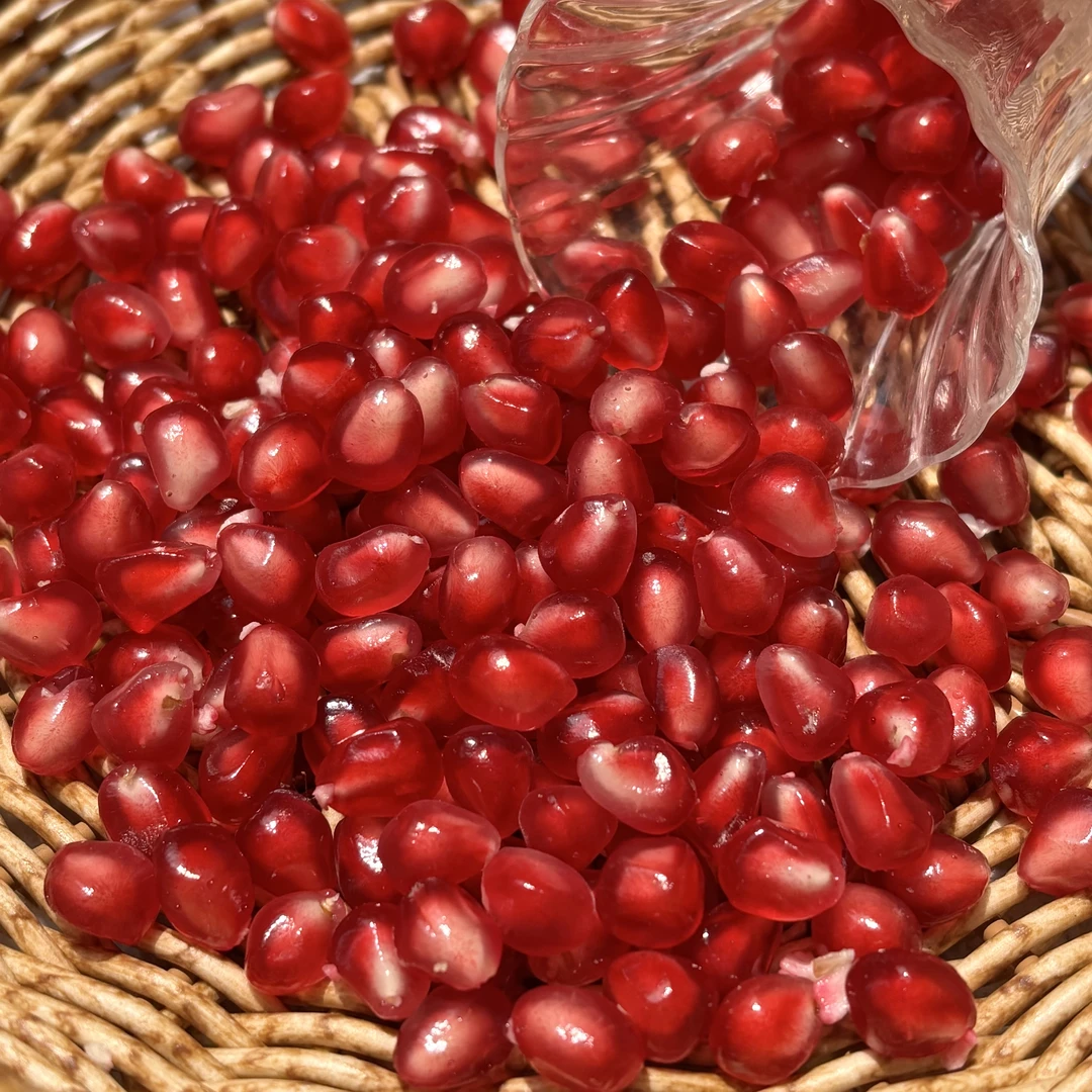 突尼斯软籽石榴四川会理皮薄粒大籽小而软汁多味甜顺丰【中秋好礼】