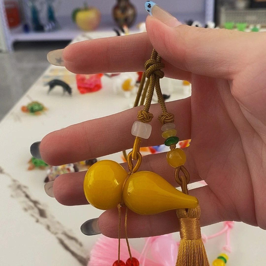 手工艺品琉璃车挂