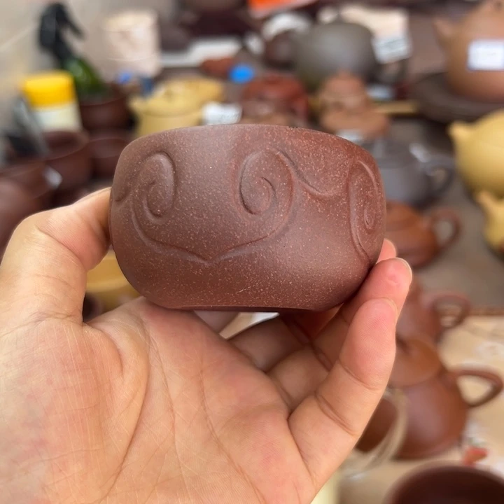 茶壶紫砂紫泥瑕疵80