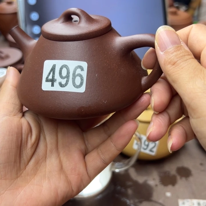 紫砂茶壶底槽清瑕疵190