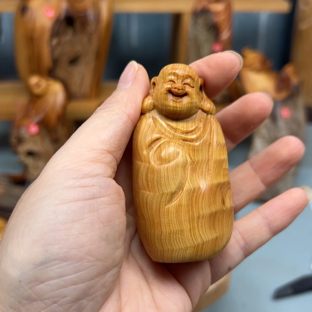 柏木崖柏木摆件手把件69