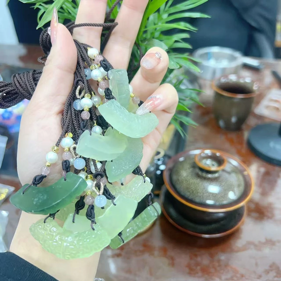 2404070051 ZJ 岫玉玉衡吊坠  （多样性发其一）