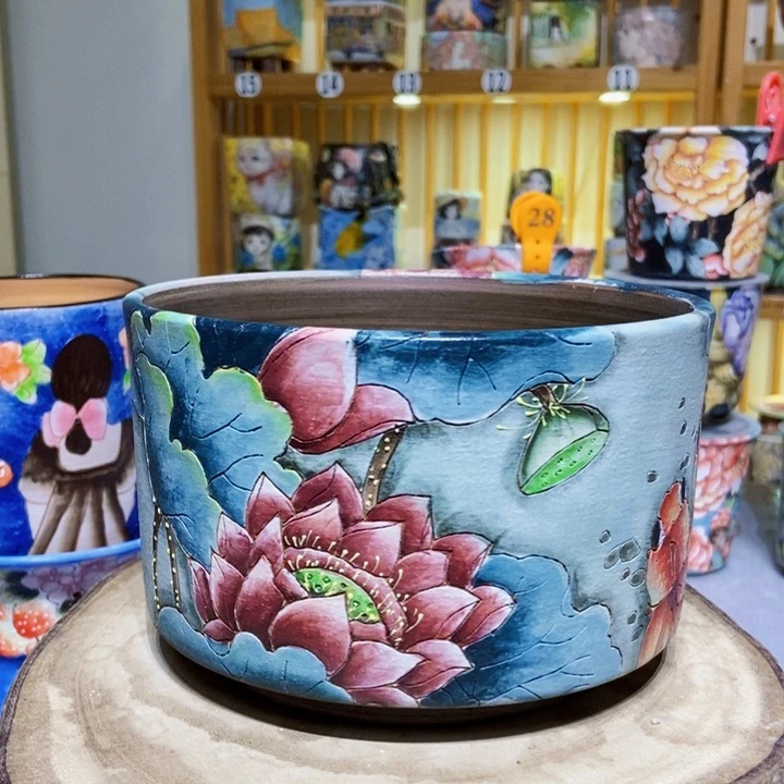 景德镇艺术手绘作品