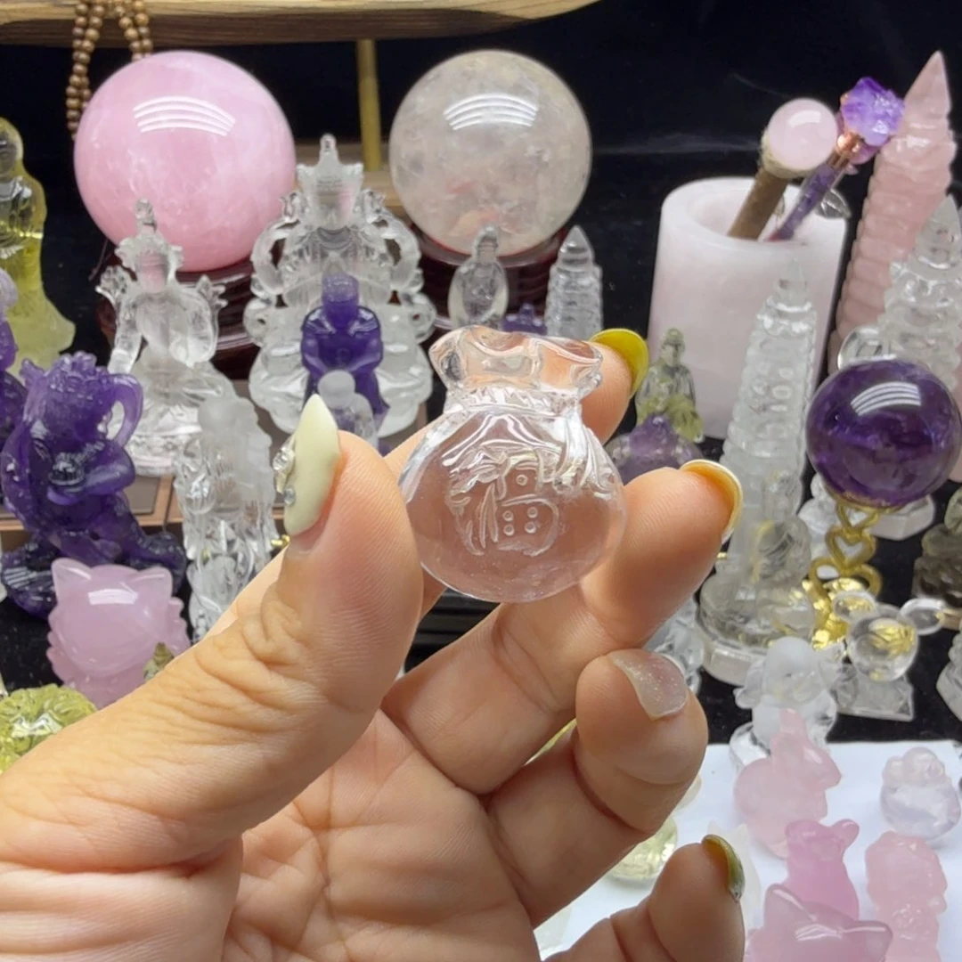 水晶珠宝半成品未镶嵌