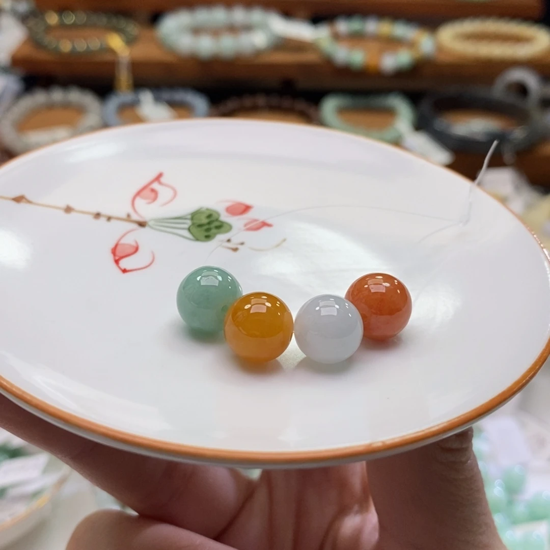 翡翠未镶嵌手链翡翠d28卡10