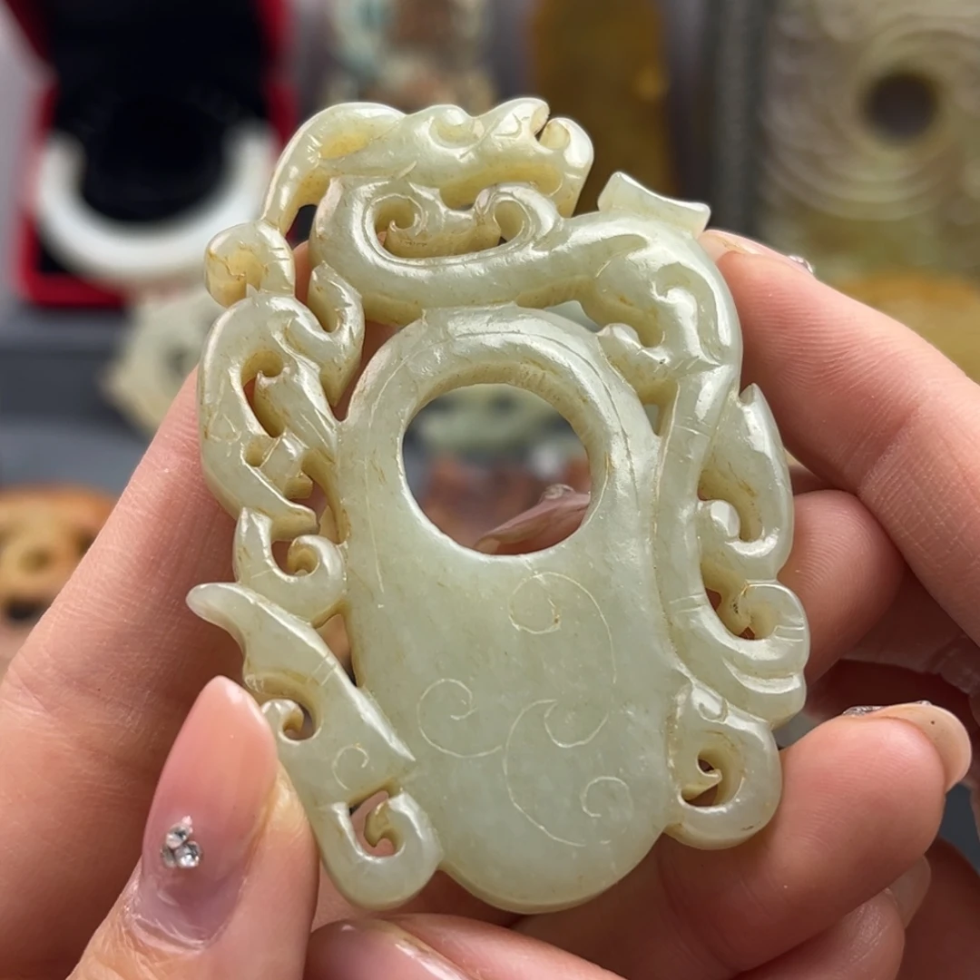 和田玉未镶嵌颈饰鉴古藏珍鉴古藏珍