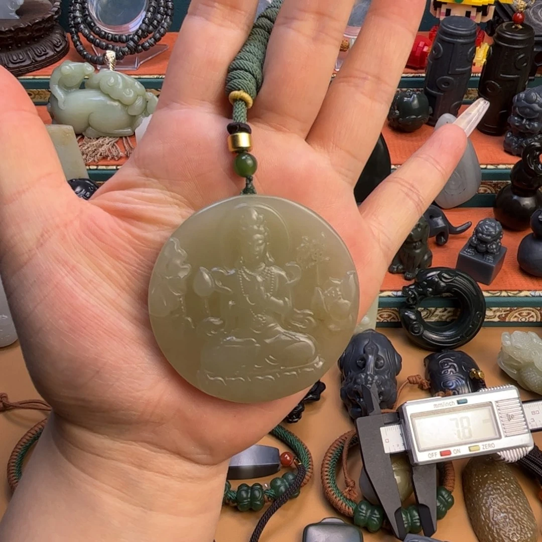 未镶嵌和田玉挂件