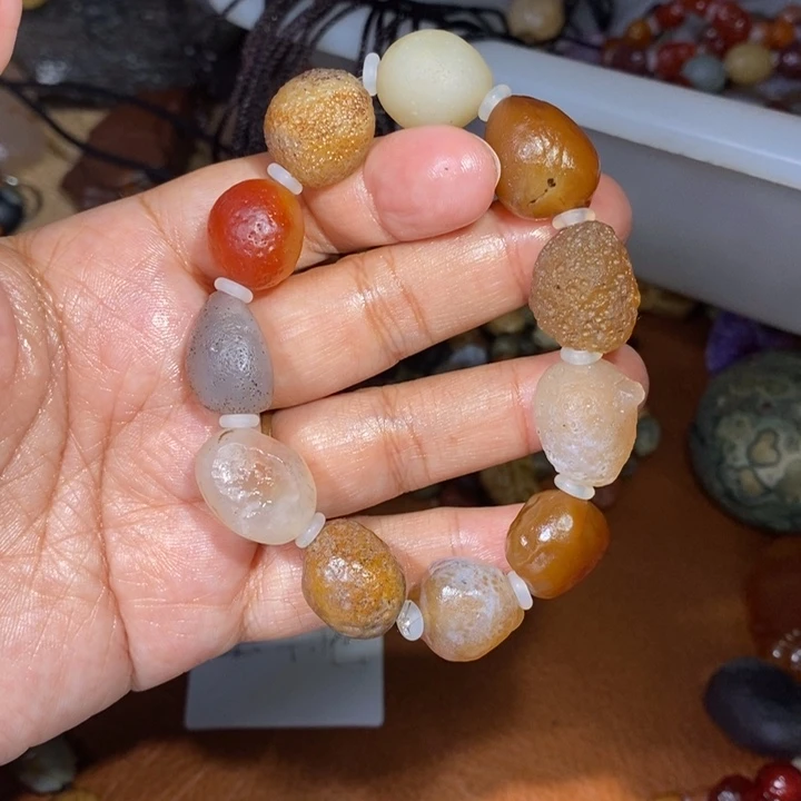 玛瑙/玉髓珠宝半成品未镶嵌