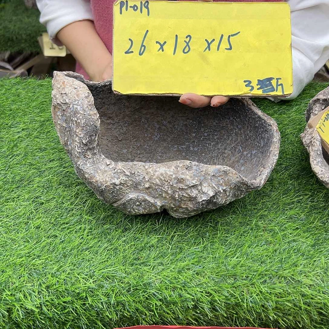 盆景异性花盆鱼缸p1-019