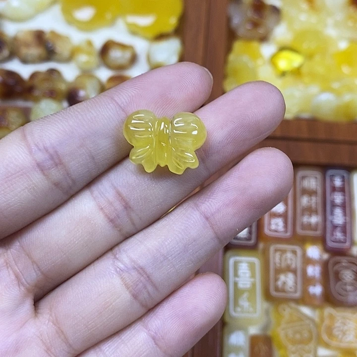 吊坠橄榄核蝴蝶结53