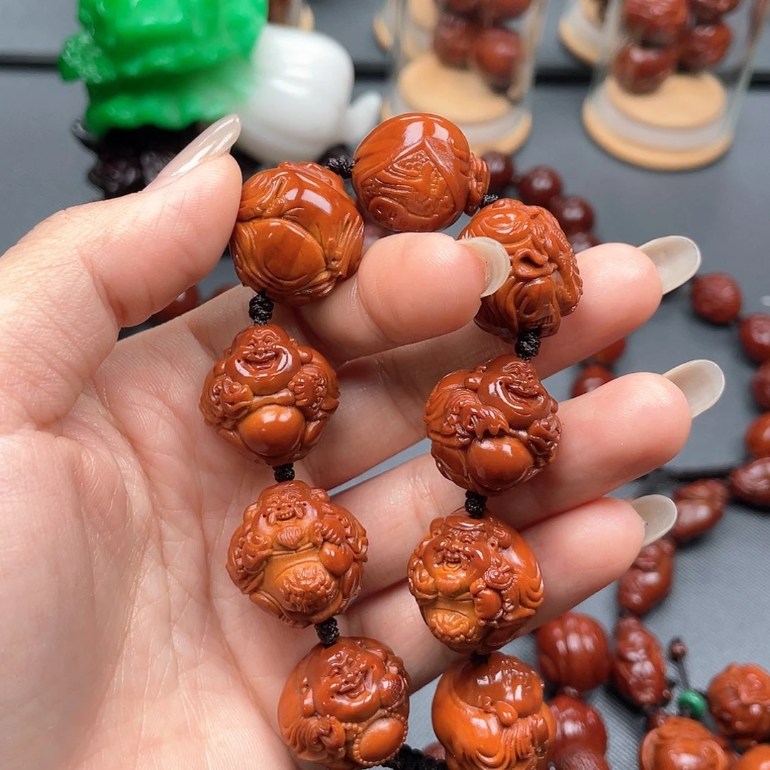 创***品橄榄核手串财弥手串