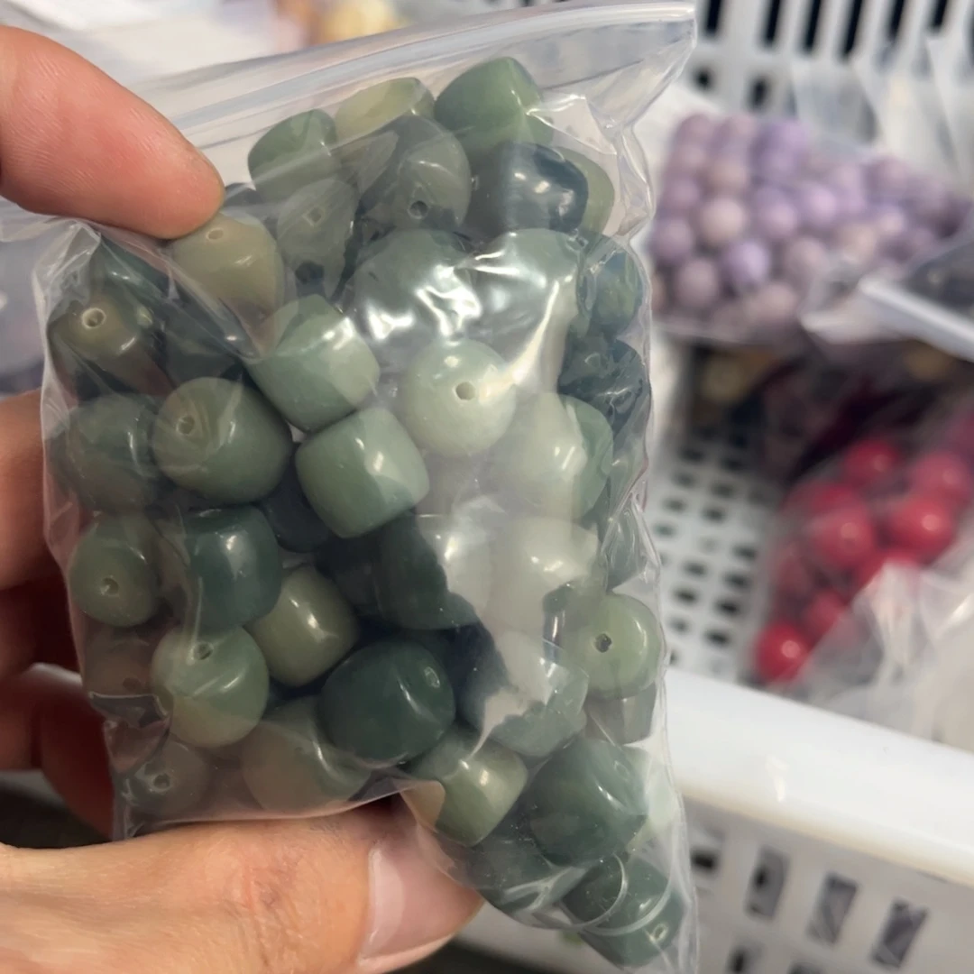【闪购商品】白玉菩提吊坠a12/50颗锅底直切