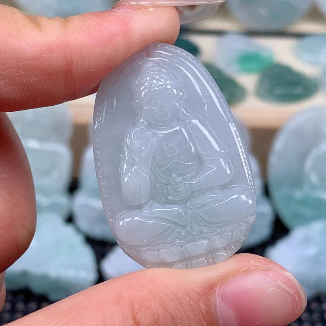翡翠未镶嵌颈饰天然翡翠