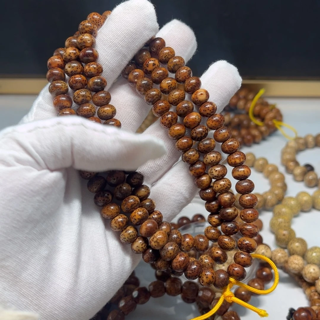 吊坠星月菩提86深虎皮苹果