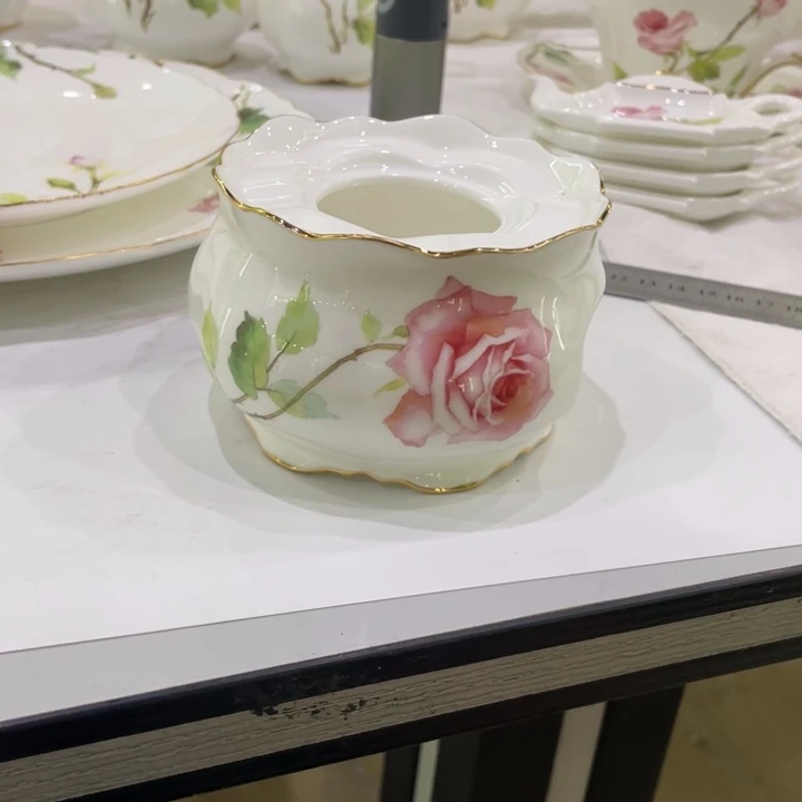 陶瓷12cm骨瓷温壶器一个