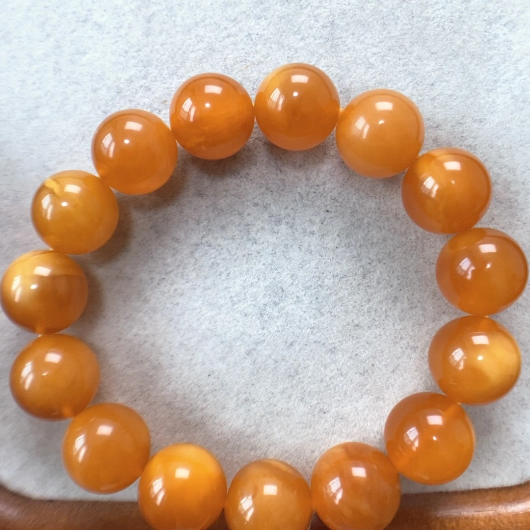 蜜蜡未镶嵌手串蜜蜡