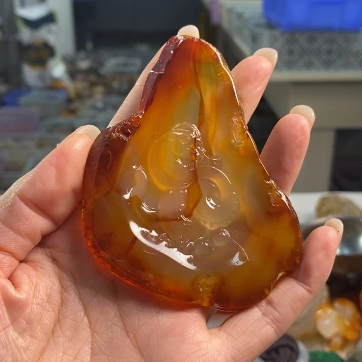 玛瑙/玉髓吊坠(不含链)未镶嵌