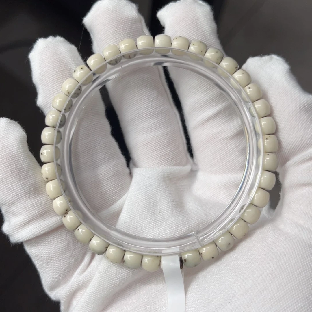 星月菩提吊坠6/5鼓珠半壁江山绿背