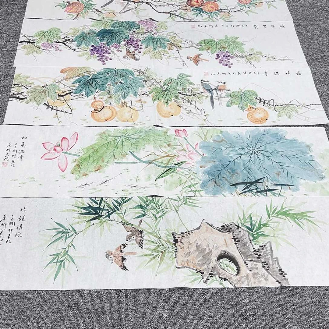 国画纯手绘字画作品