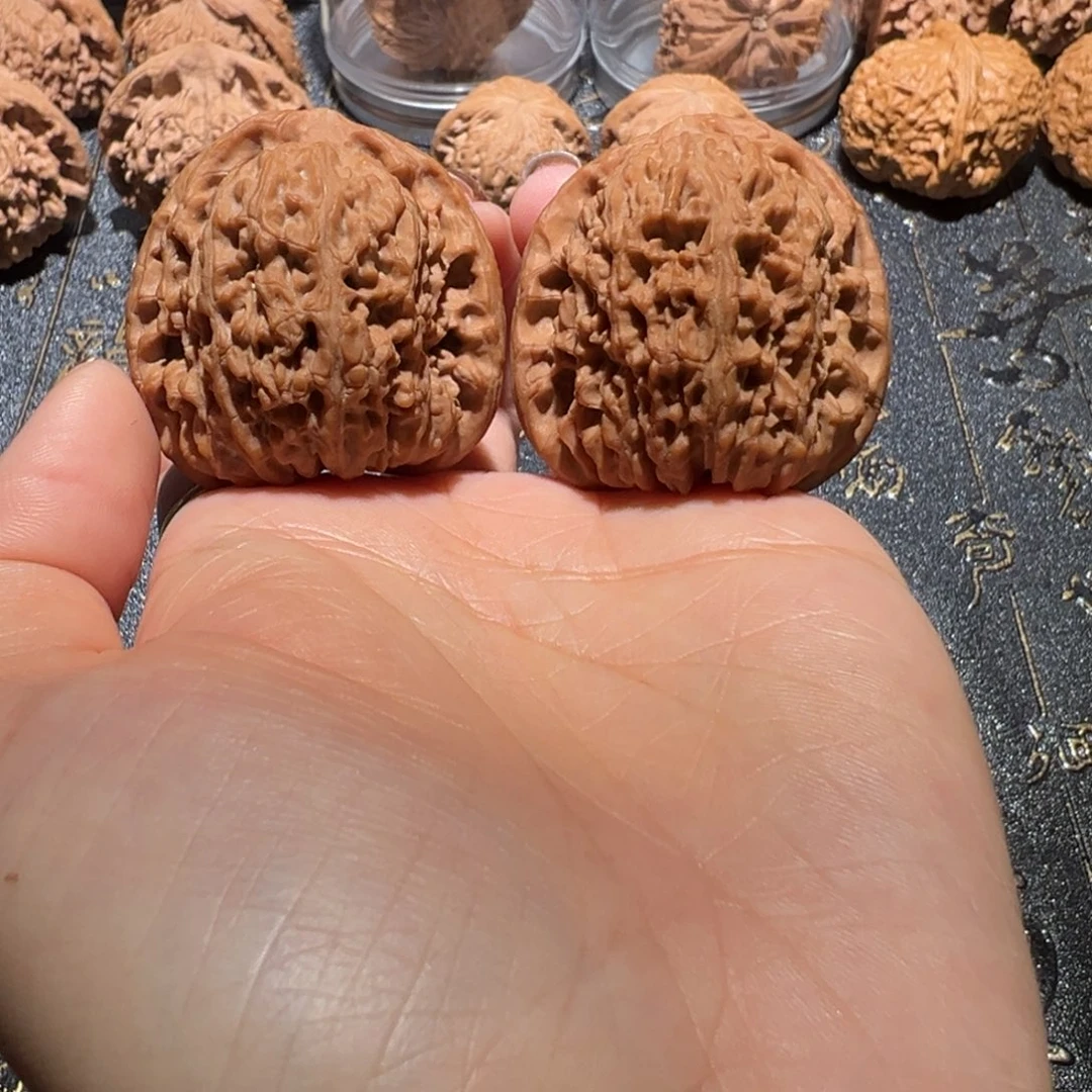 吊坠文玩核桃南疆39手把件100