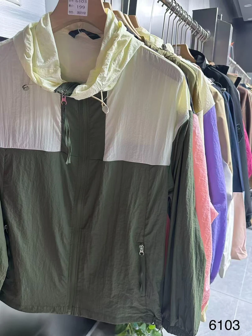 长袖夏季防晒服休闲运动外套-6103