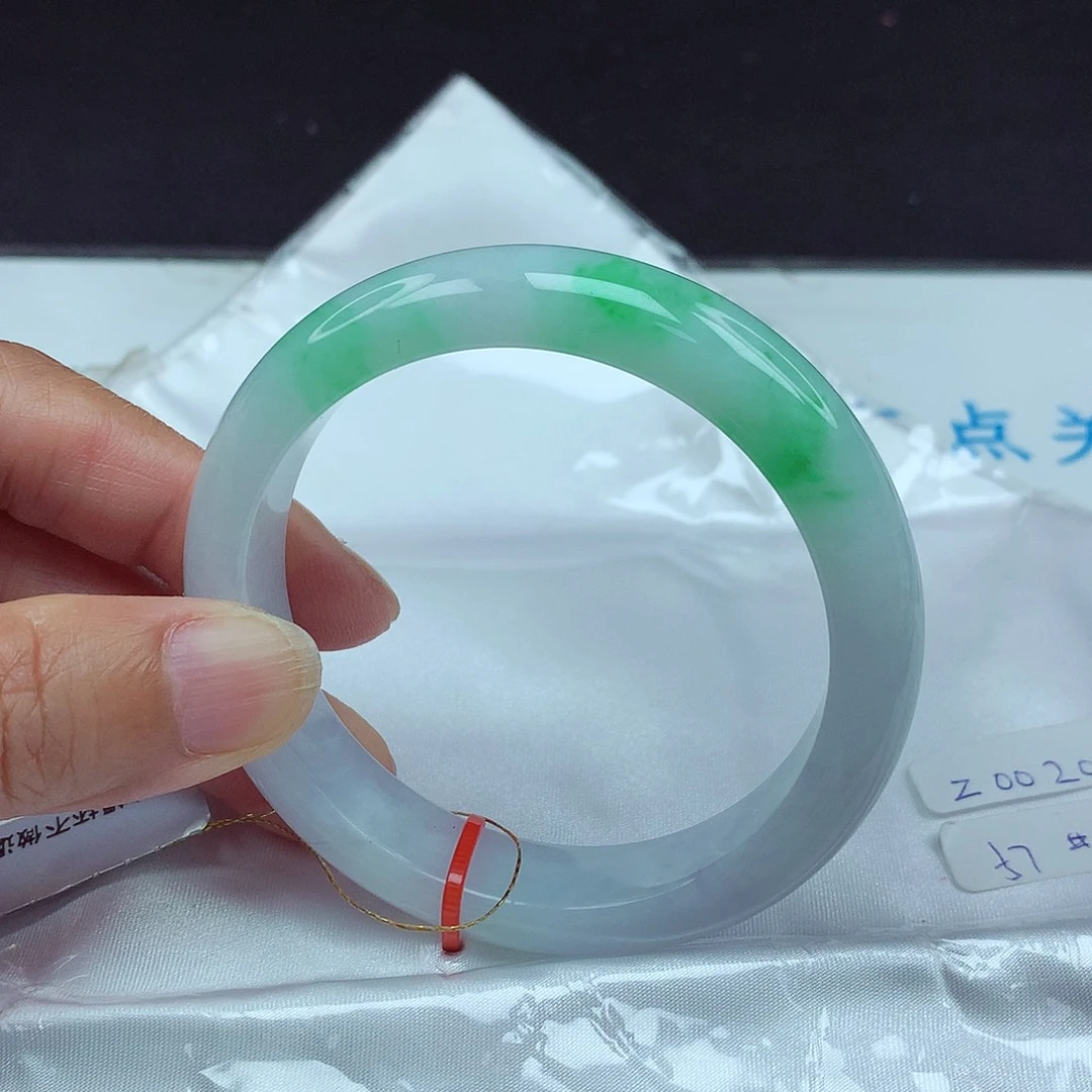 未镶嵌手镯翡翠57圈0200