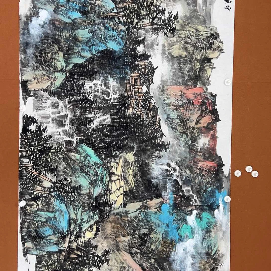 国画高延君的作品