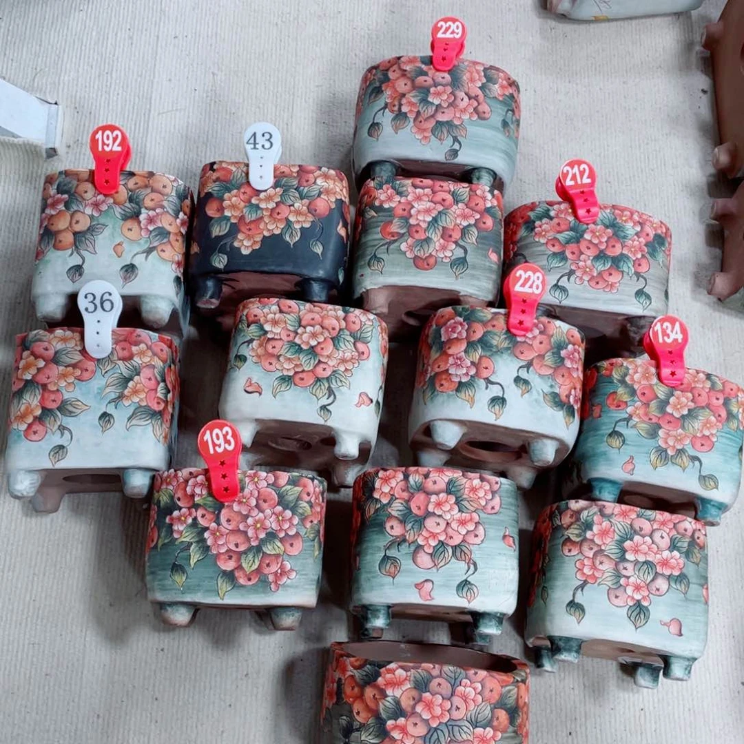 紫砂花盆柏*陶瓷多肉花盆精品