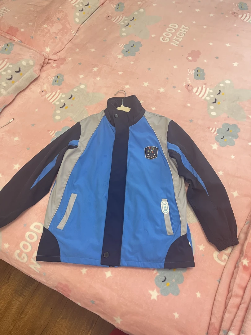 校服冲锋衣一体加棉