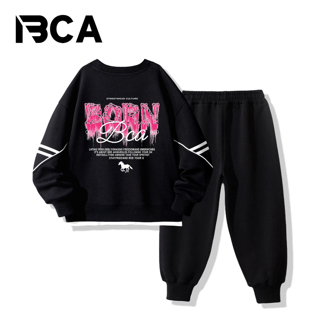 BCA中大童青少年男童潮酷穿搭春秋套装（S-002+GN-3+TU-3）