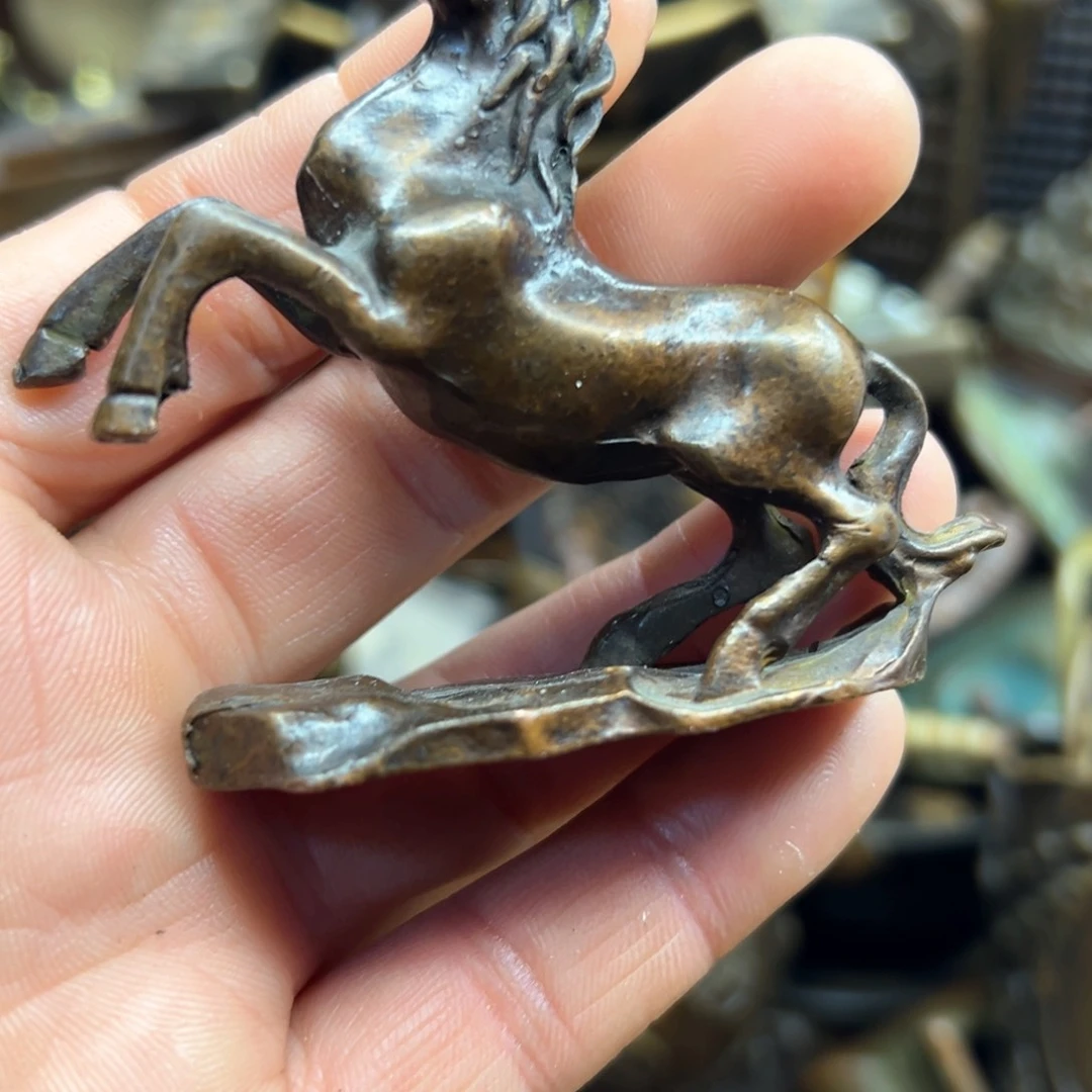 铜摆件欢迎欢迎你